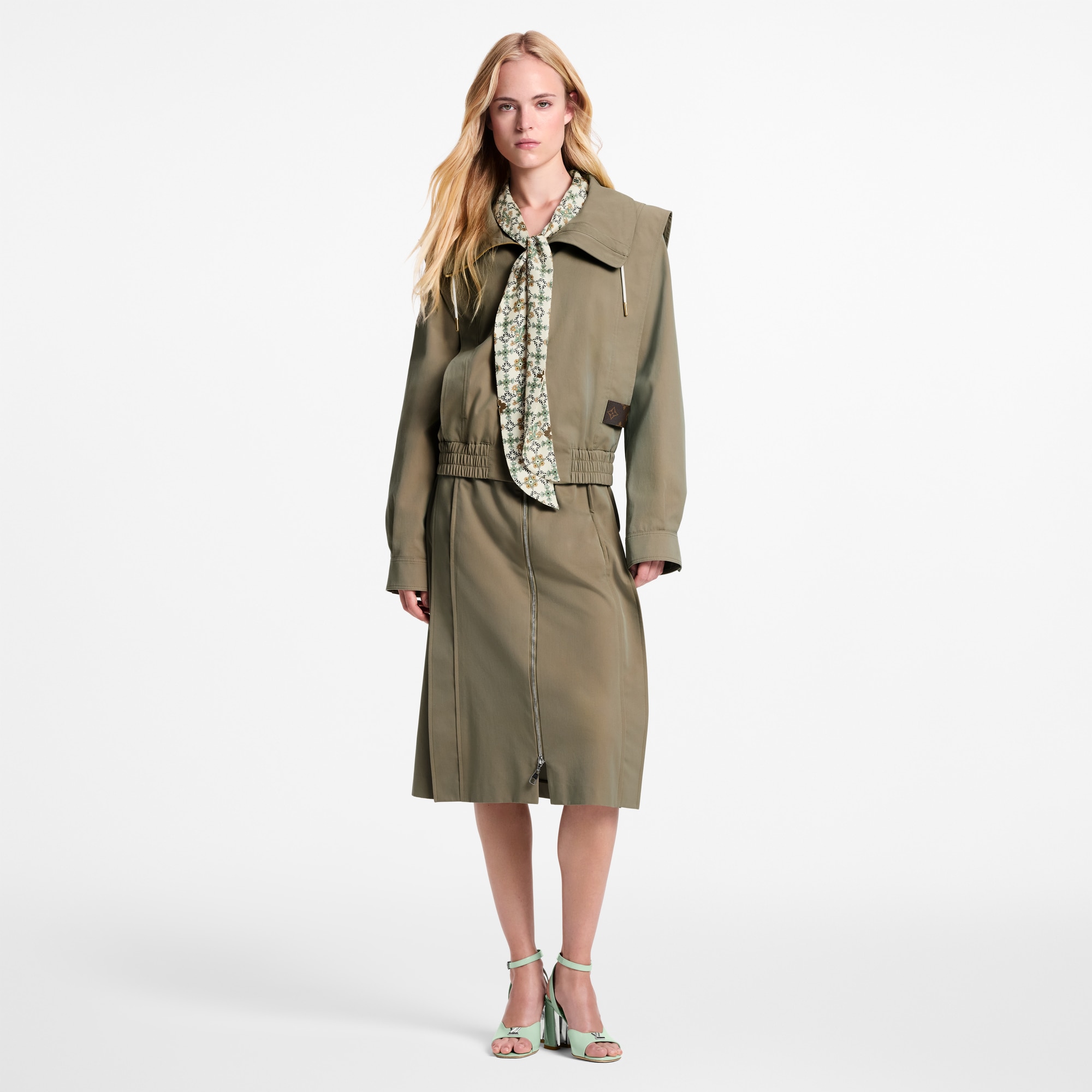 High Collar Zip-Up Jacket - Women - Ready-to-Wear | LOUIS VUITTON ®